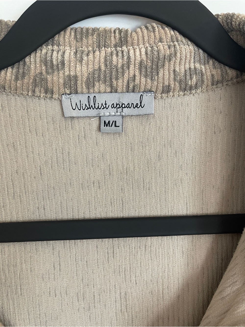 Neutral Leopard Button-Up Shacket - Picture 2 of 7
